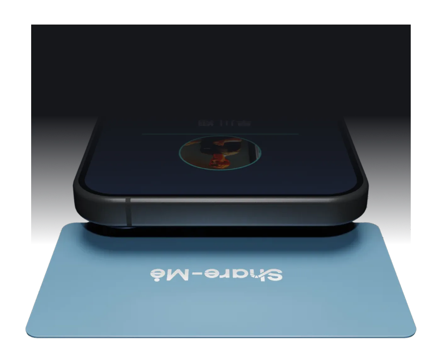Share-Meカードとスマートフォン